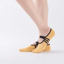 3 пар/упак. хлопковые носки для кроссовок с низким вырезом, тонкие спортивные носки для бега, впитывающие пот, быстросохнущие носки для йоги, противоскользящие носки для балета