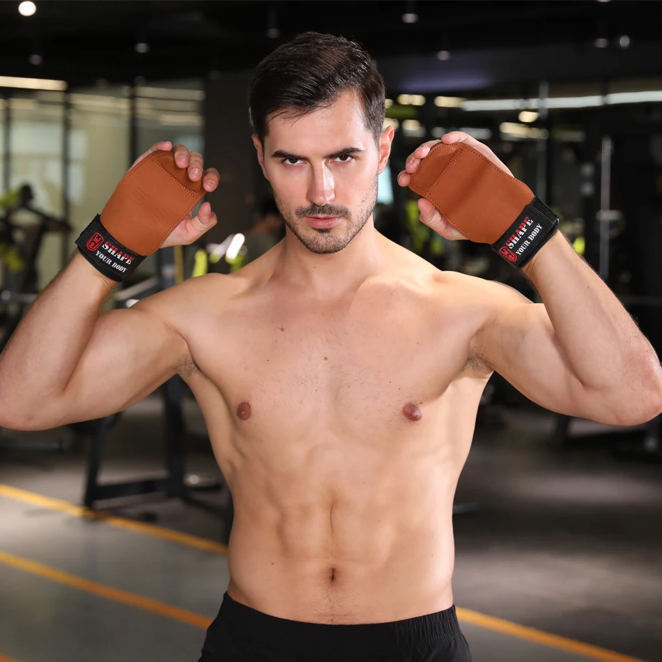 Worthdefence Gym Horizontal Bar Gloves for Weight Lifting Fitness Bodybuilding Training Sports Crossfit Workout Palm Protector