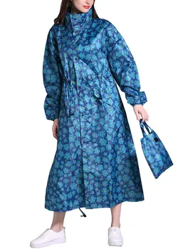 

Rain Poncho Waterproof Hooded Emergency Thin Raincoat for Adult Men & Women Lightweight Multi-Use Reusable Rain Gear for Fishing