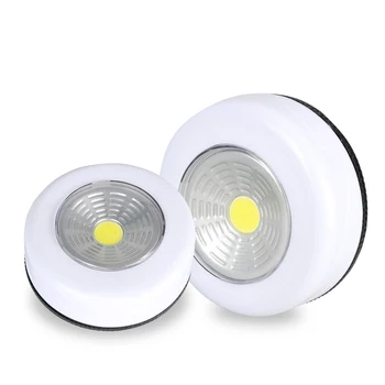 

LED Under Cabinet Light COB Wall Lamp Wardrobe Cupboard Drawer Closet Bedroom With Adhesive Sticker Wireless Kitchen Night Ligh