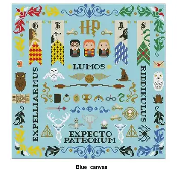 

cartoon patterns Counted Cross Stitch 11CT 14CT DIY wholesale Chinese Cross Stitch Kits Embroidery Needlework Sets