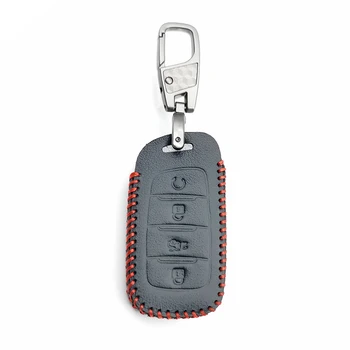 

for Changan CS35 CS75 PLUS CS85 COUPE CS95 Carrying 4 Buttons Genuine Leather Car Key Cover fob Keyboard Cover