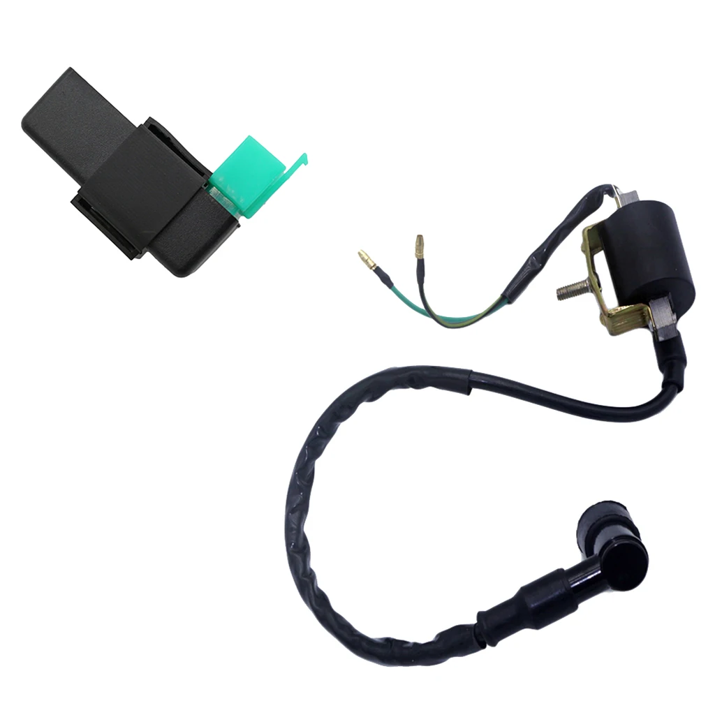 Racing Ignition Coil + AC 6-pin CDI Box Module for 50cc-150cc Engine Parts Dirt Bike ATV Quad