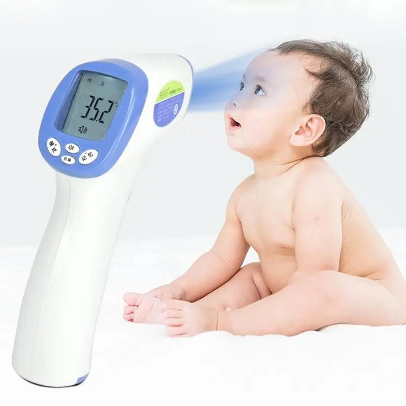 

Muti-fuction Digital Infrared Thermometer Baby Adult Forehead Body Thermometer Gun Non-contact Temperature Measurement Device