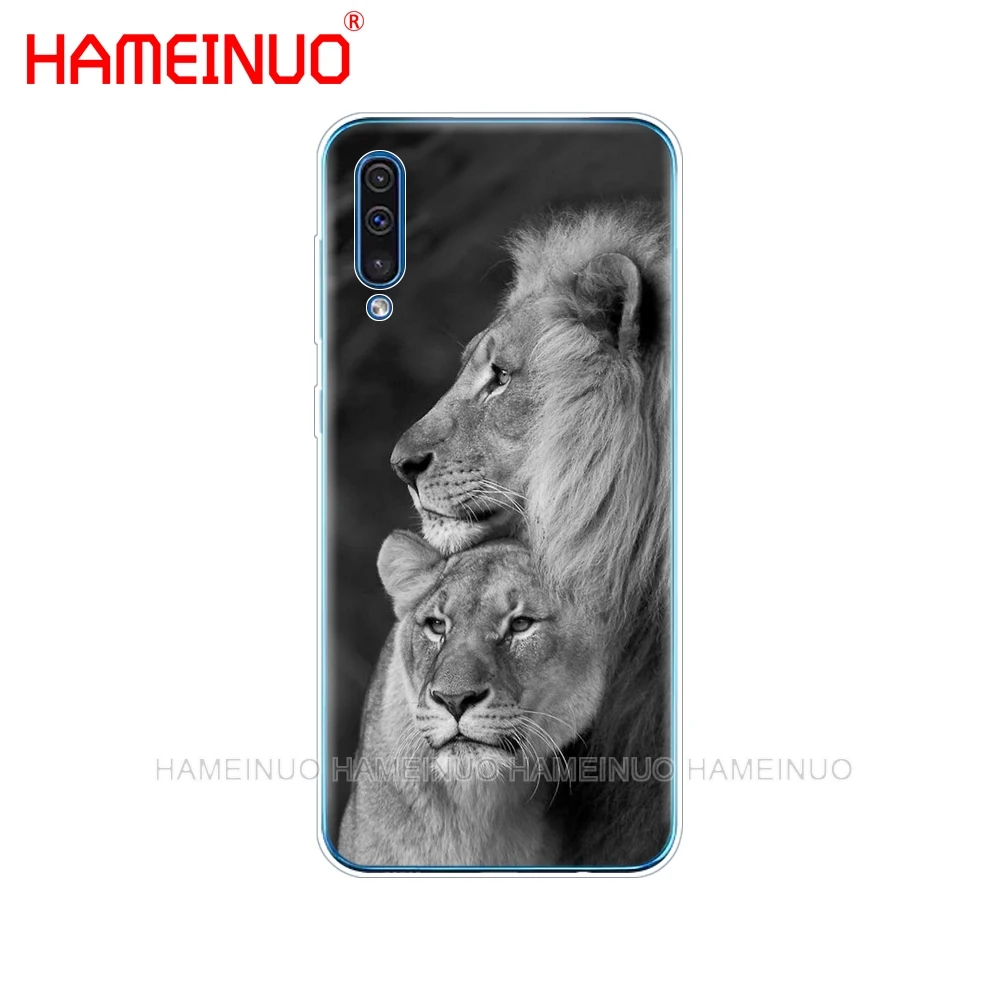 Силиконовый чехол для телефона samsung Galaxy S10 E PLUS A10 A20 A30 A40 A50 A70 A10E A20E M20 Lion tiger Fashion Lovely Animal - Цвет: 42837