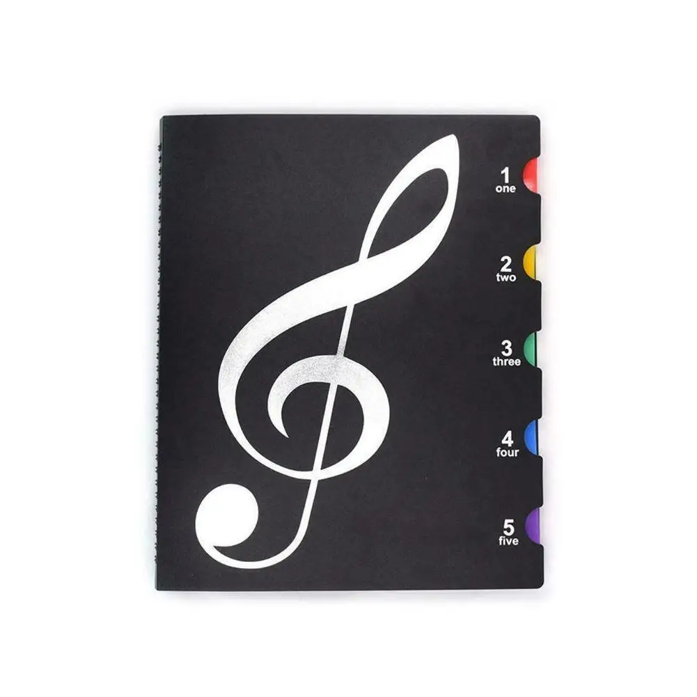 

Creative A4 Music Book Folders Piano Multi Function Supplies Holder Practical School Score Stationery File F2Y9