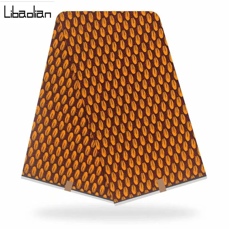 Отличный дизайн настоящий голландский настоящий воск, африканская набивная ткань хлопок высокое качество африканская Анкара воск Дашики ткань F1-7