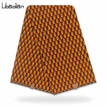 Отличный дизайн настоящий голландский настоящий воск, африканская набивная ткань хлопок высокое качество африканская Анкара воск Дашики ткань F1-7