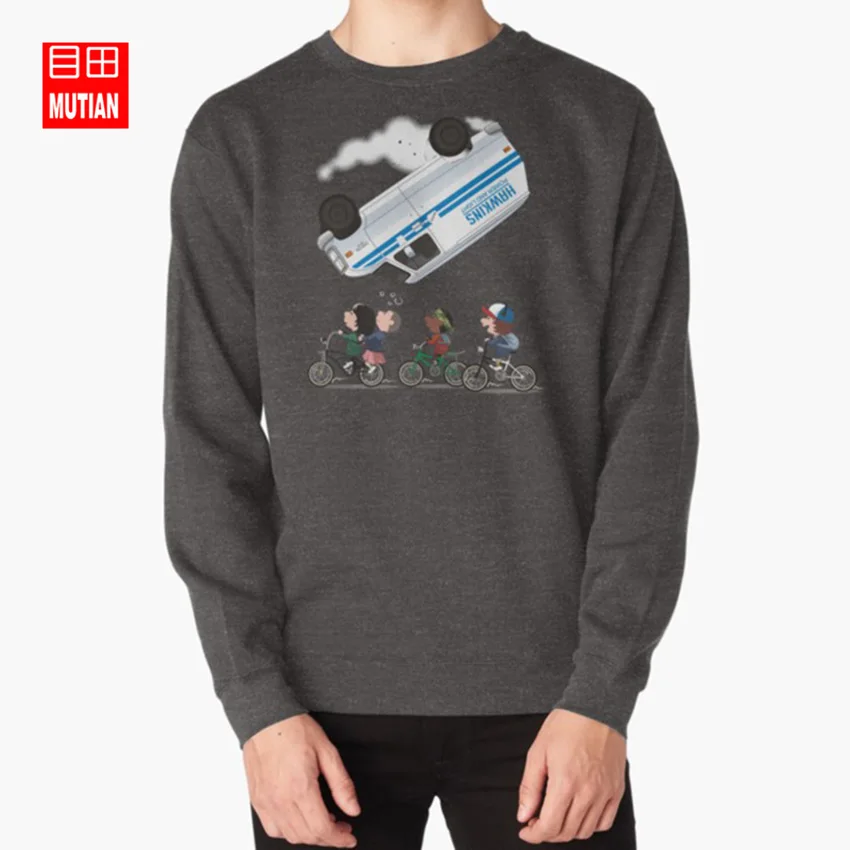 darkgrey-sweatshirt Странные арахис толстовки арахис mashup - Цвет: darkgrey-sweatshirt