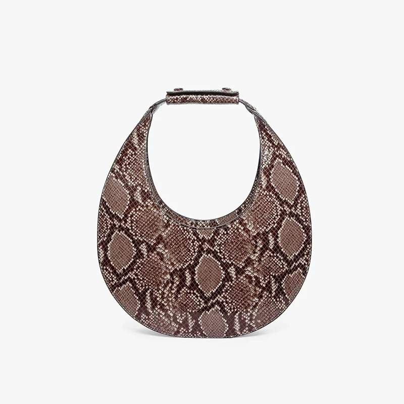 

European and American Fashion Show Moon Bag Simple Circular Arc Handbag Designer Bags Famous Brand Women Bags 2020