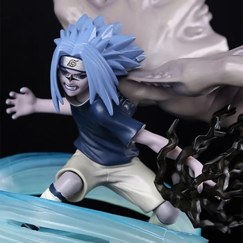

19CM Naruto figure Sasuke Ultimate Chidori Naruto Action Anime Figure Uchiha Sasuke Brinquedos Toys for children collection gift