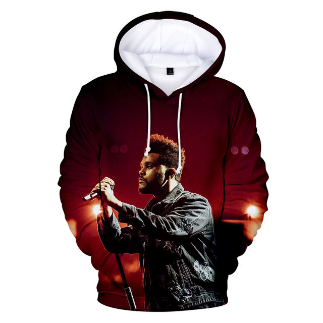 3D PAINT FACE THE WEEKND HOODIE