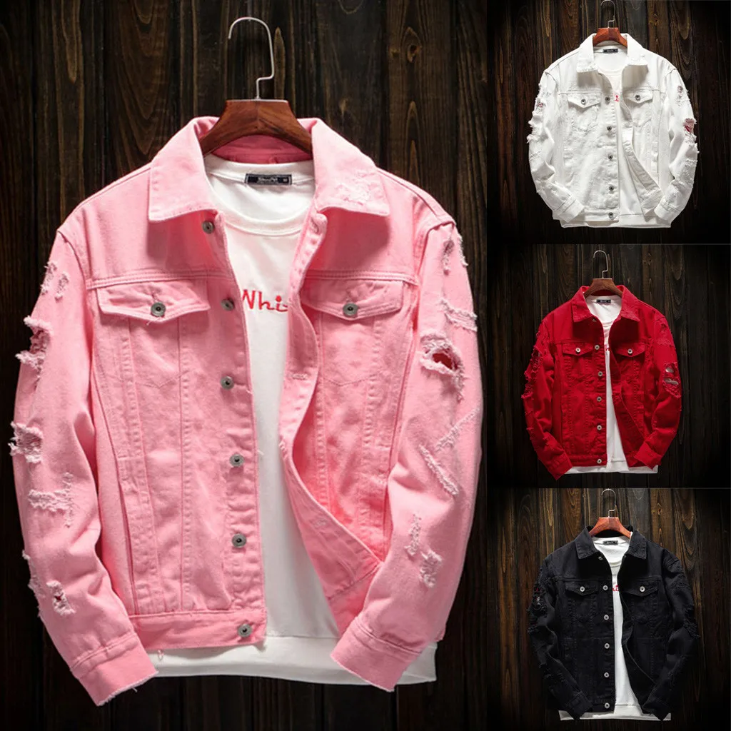 

Mens Basic Jackets Spring Autumn Plus Size Turn Down Collar Jacket Coats Long Sleeve Front Pocket Streetwear Windbreaker Coat
