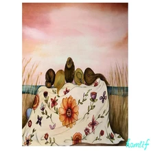 5D DIY Алмазная вышивка, фото на заказ, алмазная вышивка крестиком, полная квадратная мозаика, стразы для девочек 5