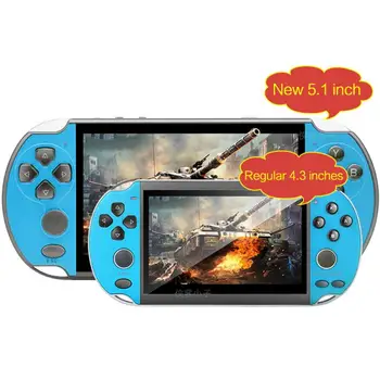 

New Built-in 10,000 Games For AV Out 8GB 5.1 Inch Handheld Game Player MP3/WM/A/OGG/AAC/WA/V Player Video Portable Game Console