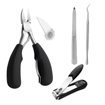 

5 Piece Set / Set Inlaid Special Manicure Knife Nail Groove Nail Nail Stainless Steel Olecranon Pliers