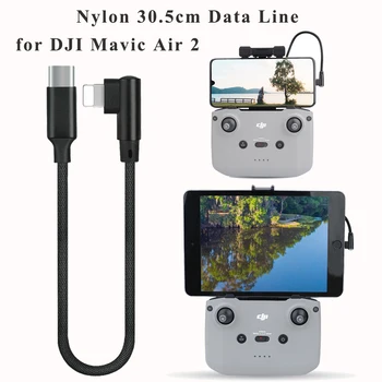 

Tablet PC Phone Data Cable Line Remote Controller OTG Data Line Type-C IOS Data Connector for DJI Mavic Air 2 Drone Accessories