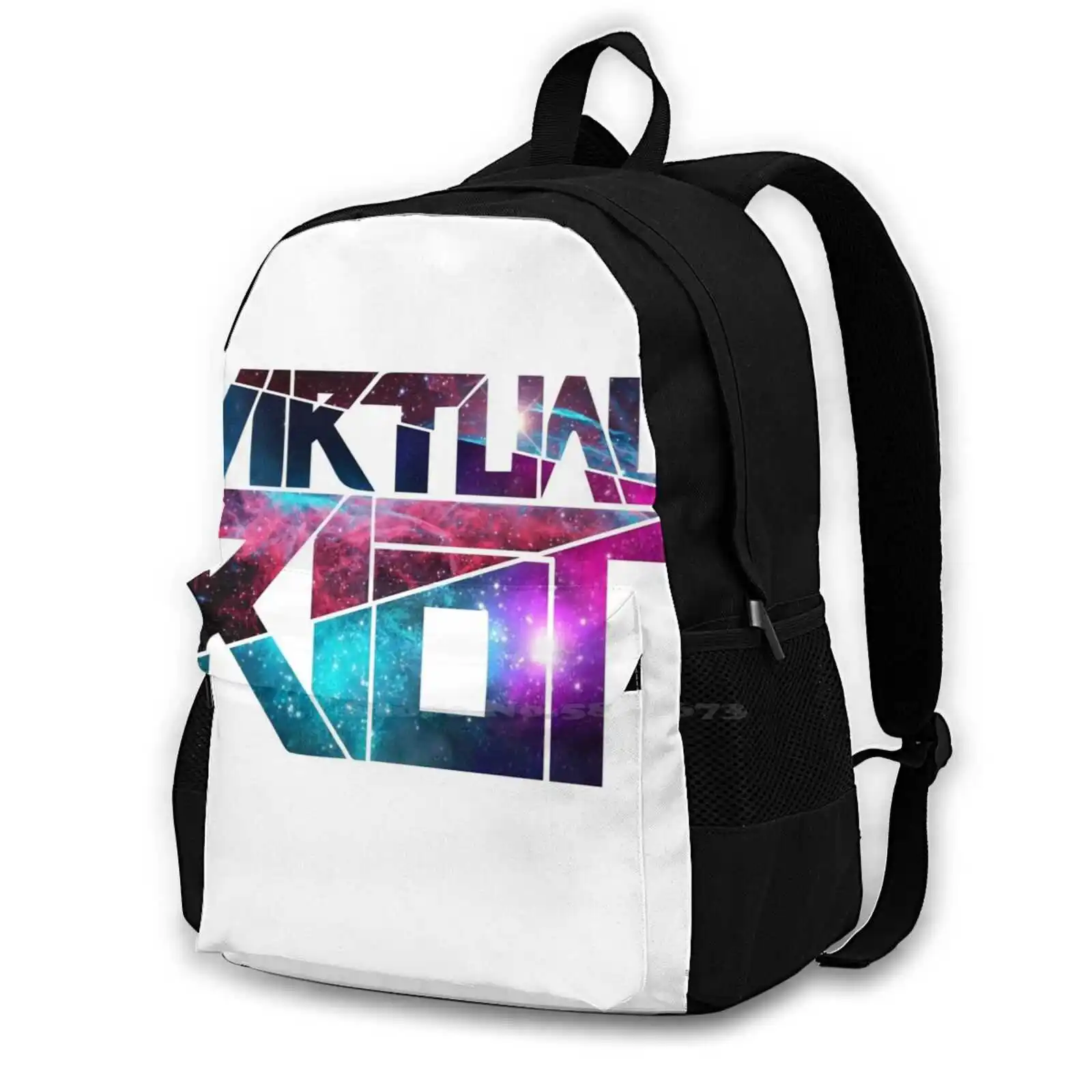 

Virtual Riot Space Knife Art Backpack For Student School Laptop Travel Bag Virtual Riot Edm Music Bass Dubstep 50 Carrot