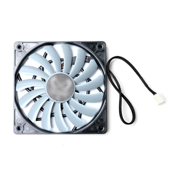 

1pc Scythe PWM Temperature Control Fan Ultra Thin Cooler Fan SY1212SL12H-P 4 Pin 12 * 12 * 1.2cm Replacement Fan