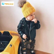 infant leather jacket boy