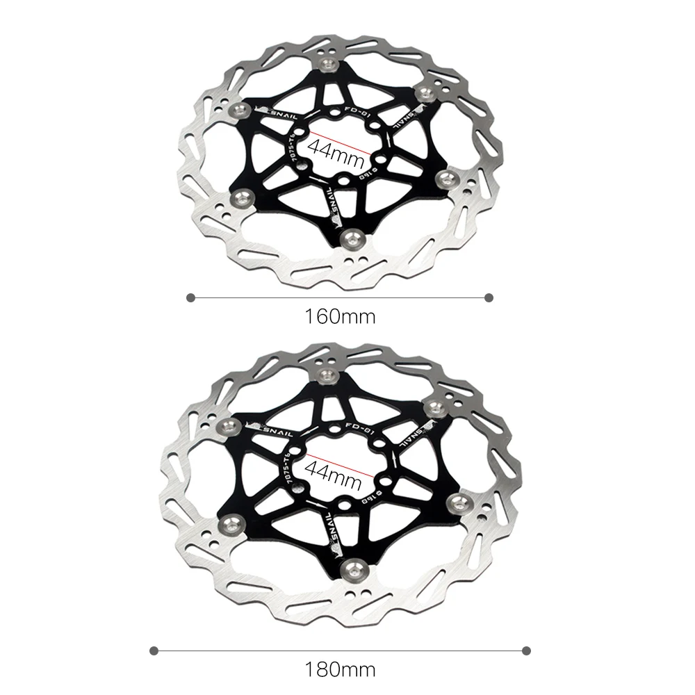 

160MM / 180MM Bike Cycling Disc Brake Rotor Bicycle Floating Disc Rotor MTB Mountain Bike 6 Bolts Disc Brake Rotor