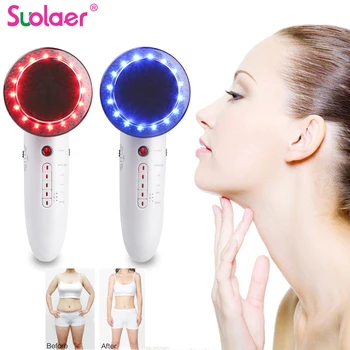 

Dropship 6 In 1 EMS Body Slimming Massager RF Ultrasonic Cavitation Anti Cellulite Massage Fat Burner Weight Loss Face Skin Care