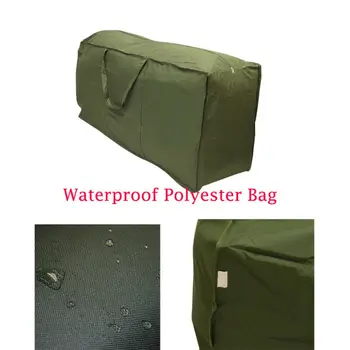 

Large Waterproof Travel Pouch Tote Bag Polyester Cushion / Christmas Tree Luggage Storage Bag 3 Sizes Pack Sack