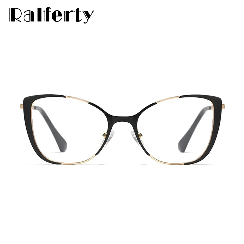 Модные декоративные очки Ralferty кошачий глаз женские прозрачные оправы для очков