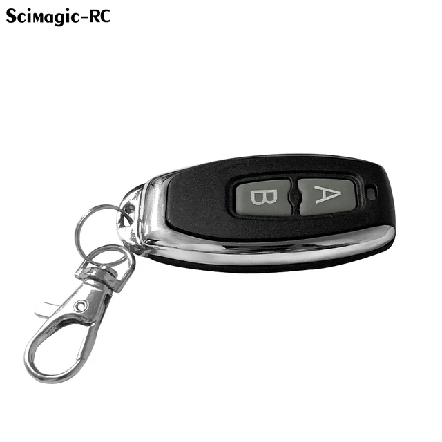 Universal Wireless 433.92Mhz RF Remote Control 433 Mhz Cloning Fixed Code Remote Control 2 Channel For Gate Car Home Garage Door 6