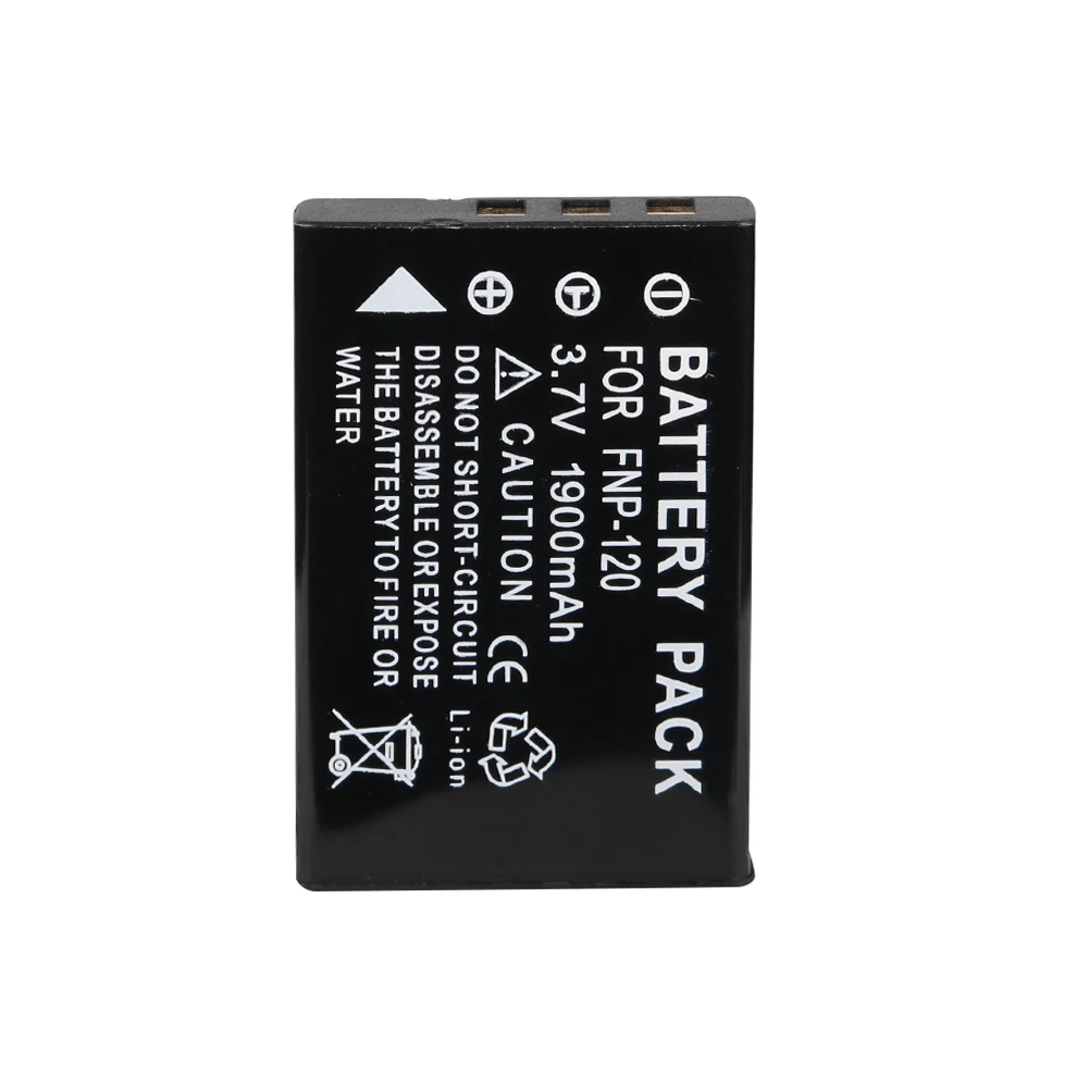 5 шт. 100% новый OHD Оригинальный 1900 мА/ч Аккумулятор для камеры NP 120 NP120 FNP120