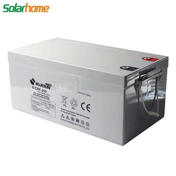 

Bluesun GEL AGM deep cycle 12v 250ah solar battery for solar panel power storage factory price