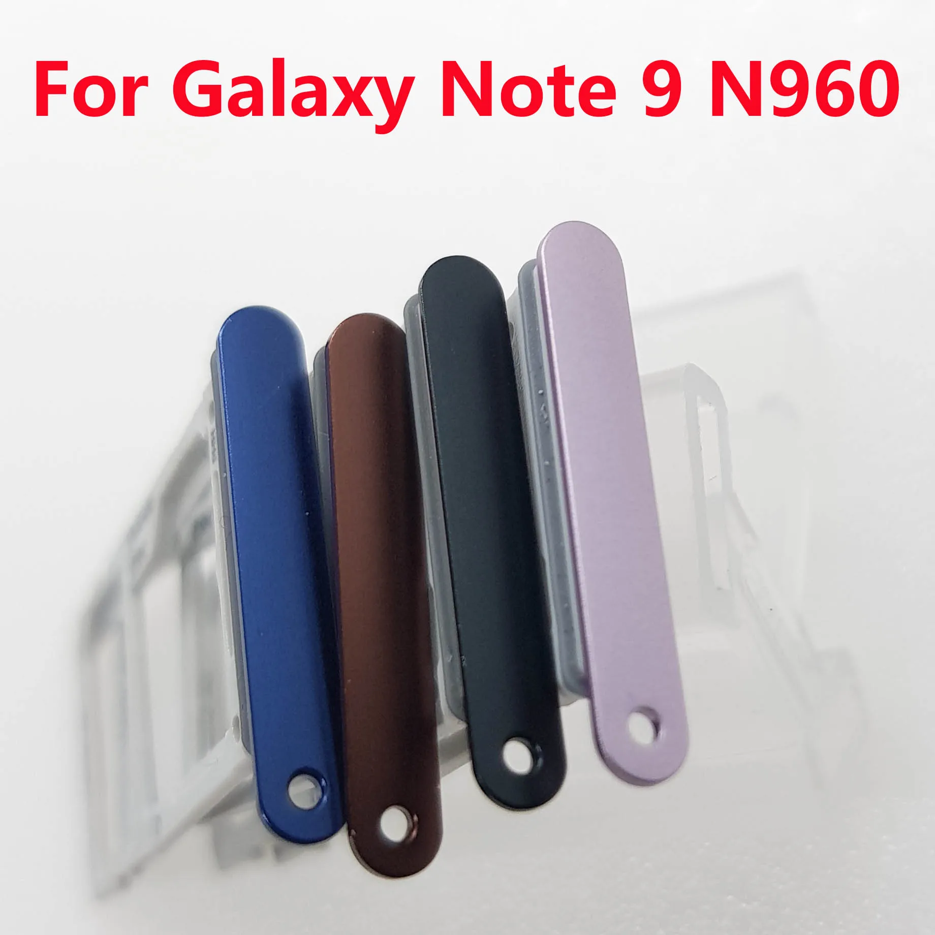 Двойной лоток для sim-карты для samsung Galaxy Note 9 N960 N960F N960FD N960U сменный держатель слота