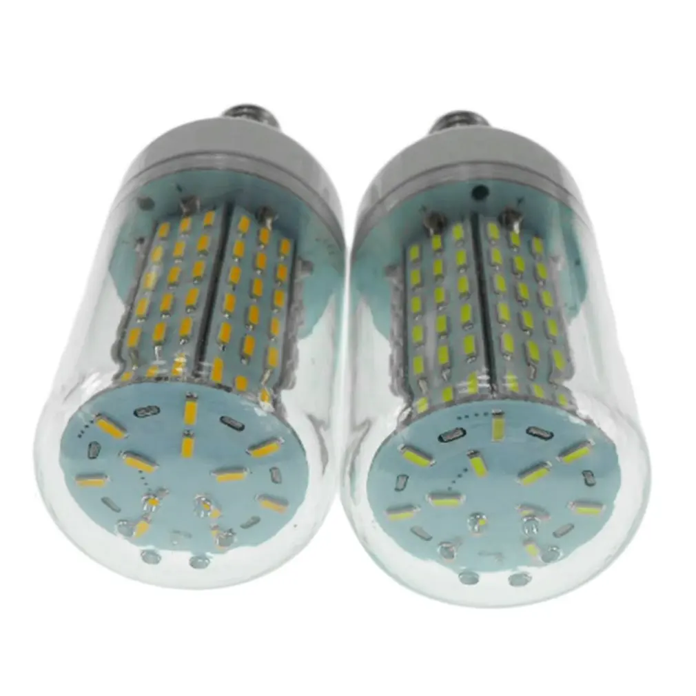 ICOCO E27 138LED 4014 SMD белый/теплый белый чехол Кукуруза Светильник лампа AC110V