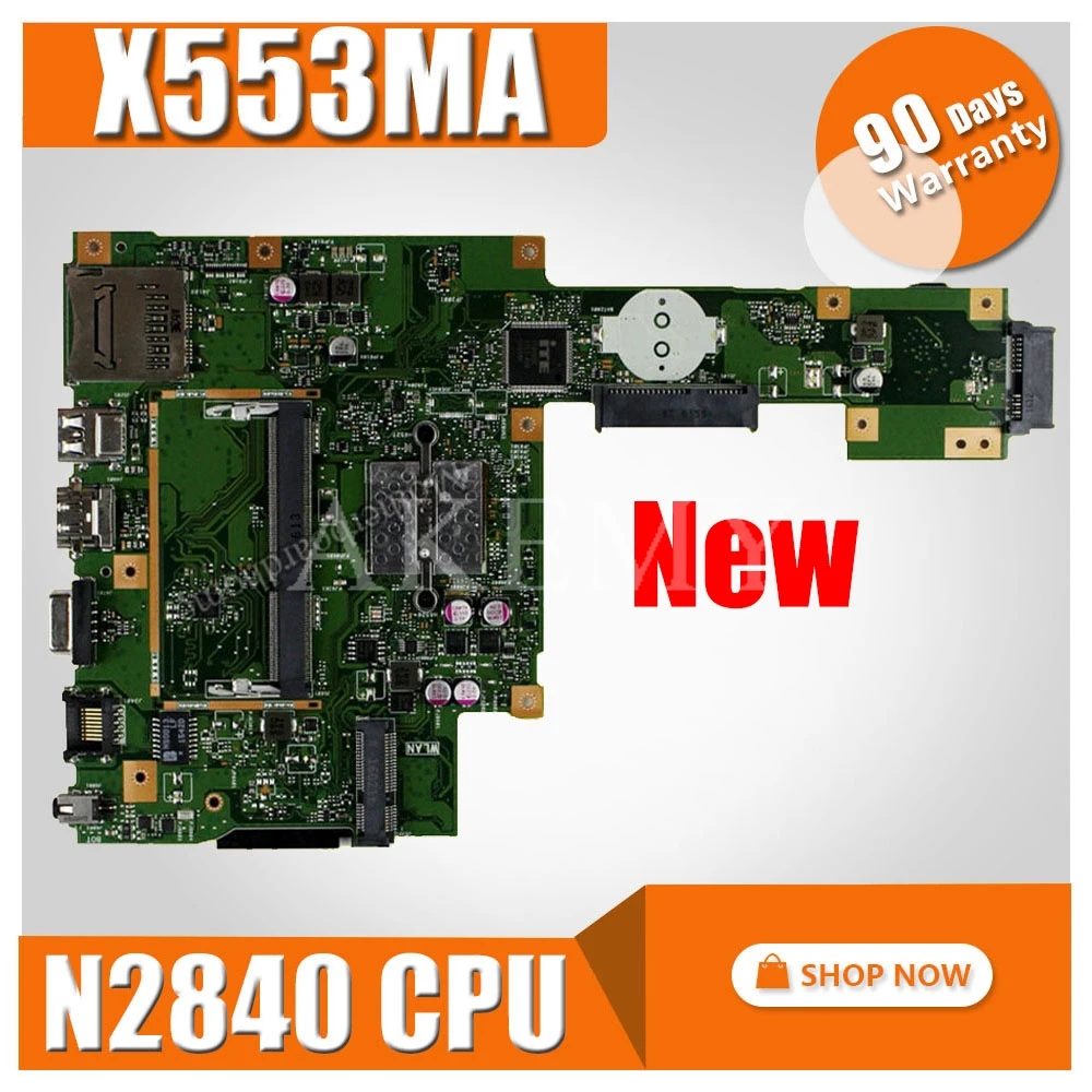 Новая материнская плата X553MA REV2.0 N2830 N2840 для For Asus x503m f553ma ноутбука плата|screen cable|cable