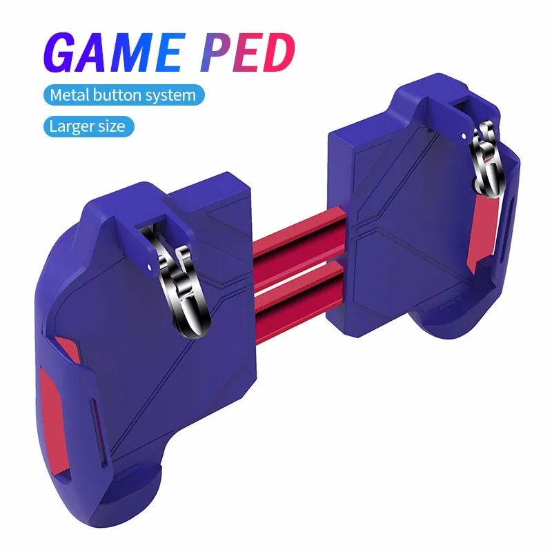  MK47 PUBG Game Controller Joystick Gamepad Metal Trigger Fire Button Shooter Gamepad For IOS Androi