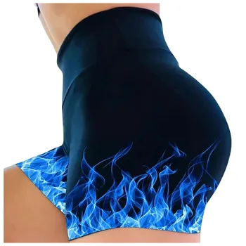 

Leggings Women Basic Slip Bike Compression Workout High Waist Type Printed Yo-ga Pants бриджи женские летние