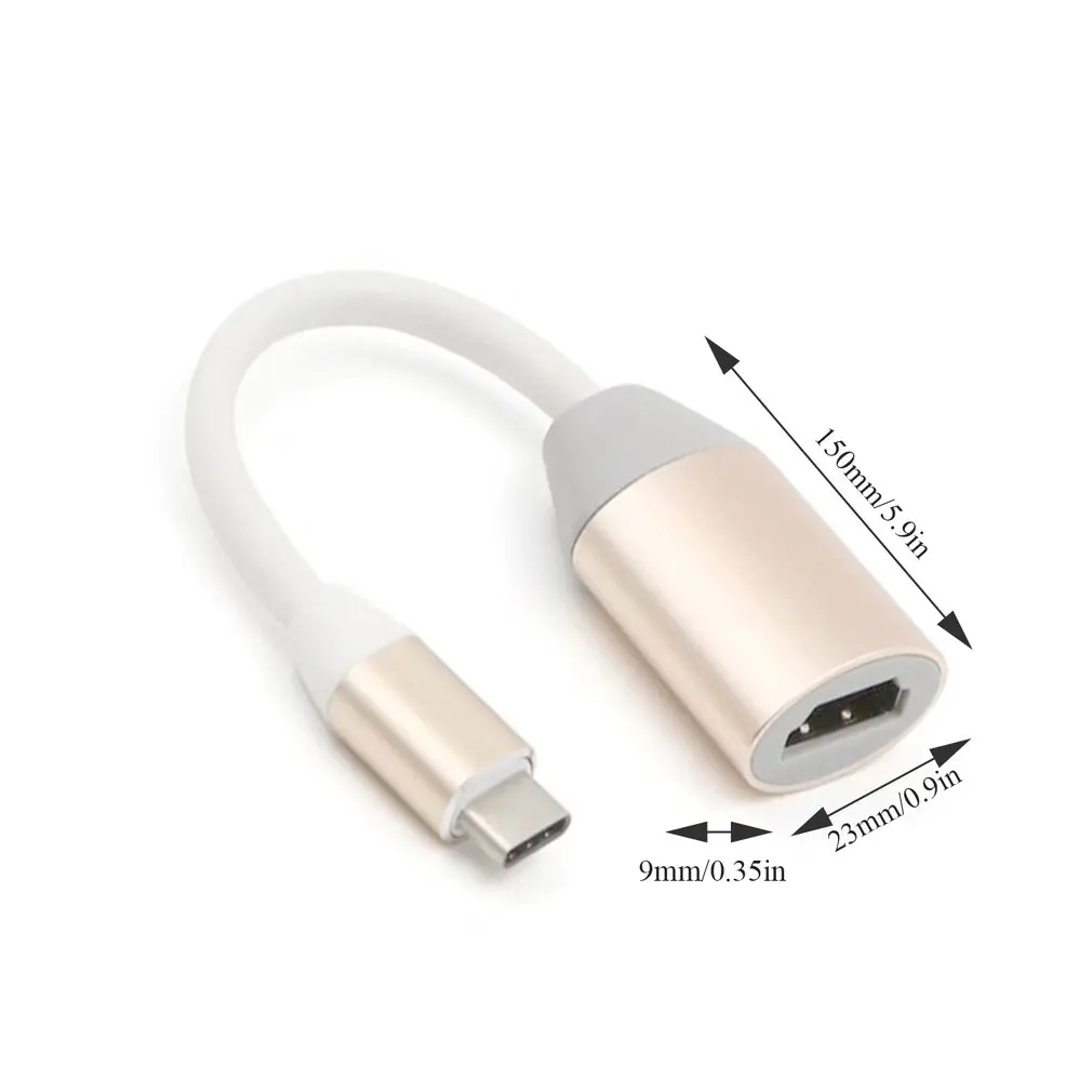 USB C to HDMI 4K Cable adapter Type C HDMI Thunderbolt 3 for huawei mate 20 macBook pro pro galaxy S9 HDMI USB-C