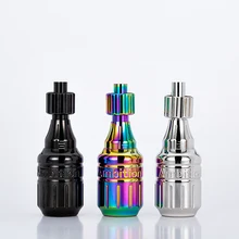 Qink cnc Stainless Steel 30 мм картридж трубки для захвата татуировки Красочные отрегулировать иглы ручка