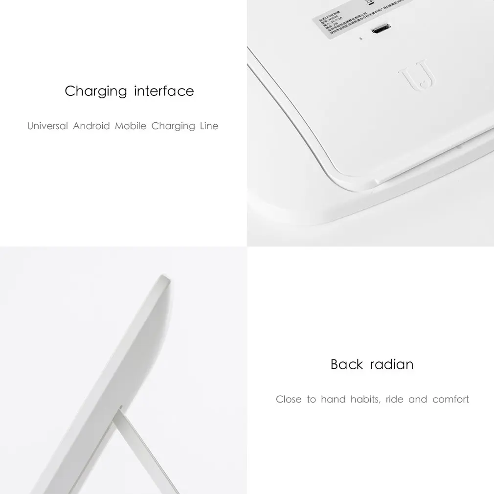 Original xiaomi Mijia Intelligent portable makeup mirror desktop led light portable folding light mirror dormitory desktop Original xiaomi Mijia Intelligent portable makeup mirror desktop led light portable folding light mirror dormitory desktop