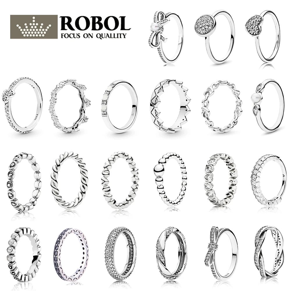 

PDB JZ 15 High Quality Original 925 Sterling Silver Fashion DIY Ring Woman Jewelry Gift Wedding Party Jewelry Free Shipping