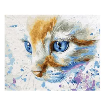 

Animal Cat DIY 5D Full Drill Diamond Painting Embroidery Cross Stitch Kits Rhinestone Crystal Home Decor