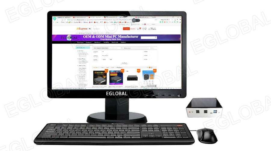 Eglobal Micro PC Barebone with New Intel Core i7 10510U/i3 10110U, Windows TV BOX, 2 LAN, DP, HD, Dual Band WiFi, Desktop Mini Computer. Description Image.This Product Can Be Found With The Tag Names Barebone Mini PC, Computer Office, Eglobal