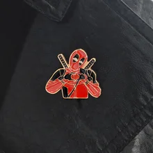 AliExpress желаний Горячая масляная капля мультфильм Marvel Дэдпул брошь в настоящее время доступна