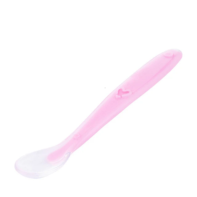 Baby Spoon Pink Креативная детская миска, тарелка в виде животных, детская посуда из бамбукового волокна, Детская тарелка, мультяшная детская посуда для кормления - Color: Baby Spoon Pink