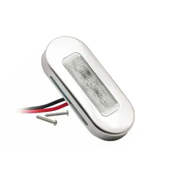 

4pcs Marker Light Boat Marine Grade 12V Large Waterproof Courtesy Shockproof Replacement