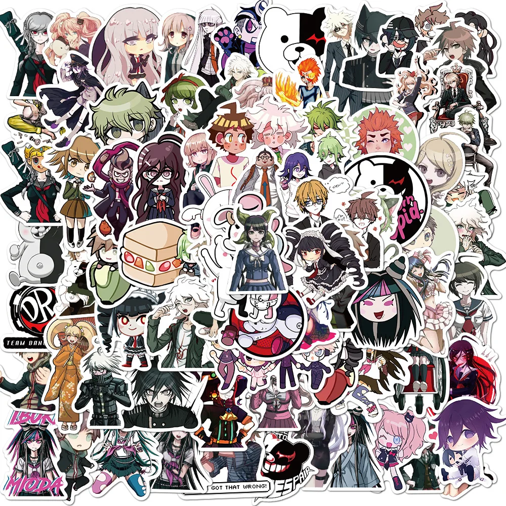 10/30/50 шт. Мультяшные граффити-наклейки Danganronpa | Игрушки и хобби