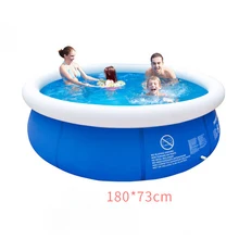 Swimming-Pool Pool-Tub Water-Party180x73cm Outdoor Kids Children Family Home for Clip-Net