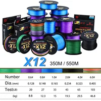 12 Strands Braided Fishing Line 150M 2