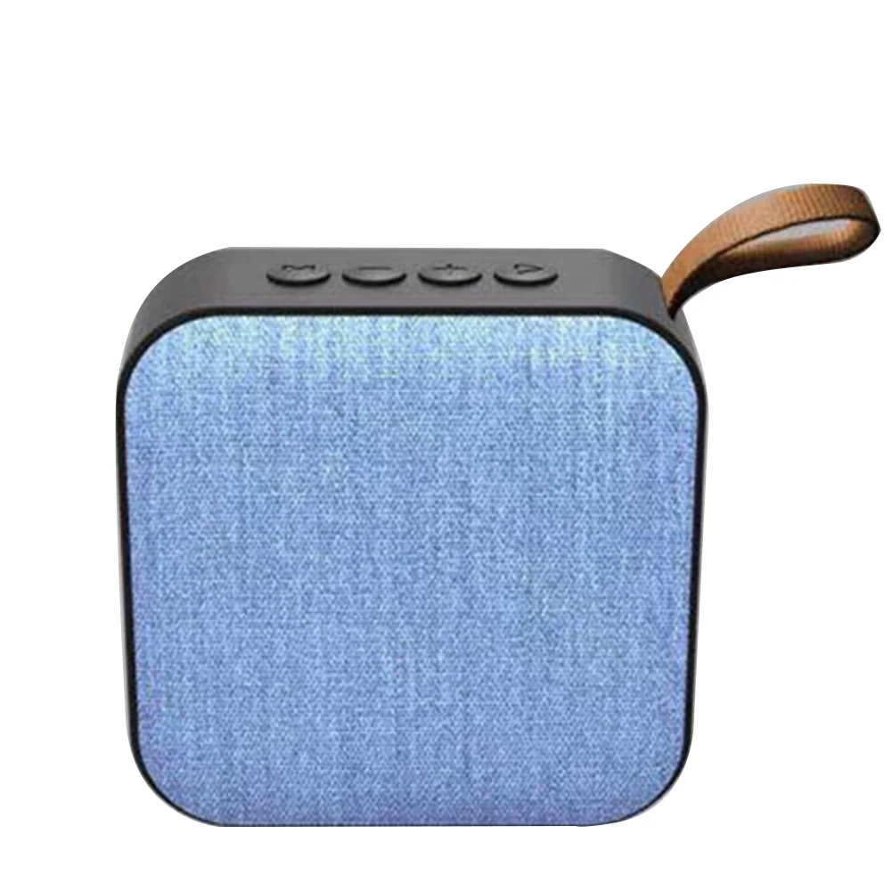 Водонепроницаемый MP3 USB перезаряжаемый портативный мини bluetooth-стереонаушники TF карта наружная Bluetooth Колонка для путешествий тканевая кнопка