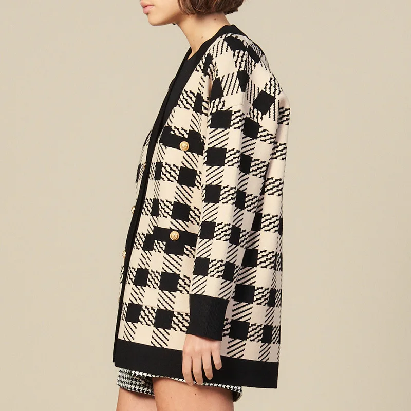^Cheap Dalang Wool Factory Processing Customizable WOMEN'S Cardigan Sweater 2019 Autumn New Style Sweater Sample Processing